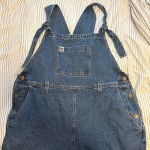 Lucy & Yak Blue Denim Dungarees Overalls